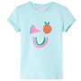 Helles Aquamarin-Kinder-T-Shirt 140 von , Kinder-T-Shirts - Ref: Foro24-11393, Preis: 8,06 €, Rabatt: %