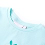 Helles Aquamarin-Kinder-T-Shirt 140 von , Kinder-T-Shirts - Ref: Foro24-11393, Preis: 8,06 €, Rabatt: %