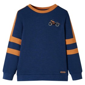 Indigoblaues Kinder-Sweatshirt 92 von , Kinder-T-Shirts - Ref: Foro24-12669, Preis: 12,61 €, Rabatt: %