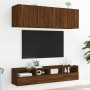 Mueble de pared TV madera ingeniería roble marrón 40x30x30 cm de , Muebles TV - Ref: Foro24-836852, Precio: 31,35 €, Descuent...