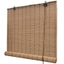 Persiana enrollable de bambú marrón 100x220 cm de vidaXL, Persianas y estores - Ref: Foro24-245814, Precio: 28,99 €, Descuent...