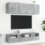 Mueble de pared TV madera ingeniería gris hormigón 40x30x30 cm de , Muebles TV - Ref: Foro24-836846, Precio: 32,68 €, Descuen...