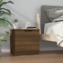 Bedside tables 2 units in brown oak color 40x39x40 cm by vidaXL, Nightstands - Ref: Foro24-817032, Price: 46,10 €, Discount: %