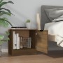 Bedside tables 2 units in brown oak color 40x39x40 cm by vidaXL, Nightstands - Ref: Foro24-817032, Price: 46,10 €, Discount: %