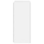 Mueble de TV de pared con luces LED blanco 40,5x35x80 cm de , Muebles TV - Ref: Foro24-837260, Precio: 61,36 €, Descuento: %