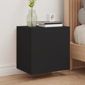 Wall TV furniture 2 pcs engineered wood black 40.5x30x40 cm by , TV Furniture - Ref: Foro24-836899, Price: 53,99 €, Discount: %