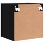 Muebles TV de pared 2 uds madera ingeniería negro 40,5x30x40 cm de , Muebles TV - Ref: Foro24-836899, Precio: 53,53 €, Descue...