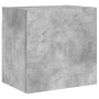 Wall TV cabinets 2 pcs wood gray concrete 40.5x30x40 cm by , TV Furniture - Ref: Foro24-836903, Price: 57,45 €, Discount: %