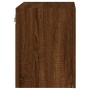 Engineered wood smoked oak wall TV cabinet 40.5x30x40cm by , TV Furniture - Ref: Foro24-836908, Price: 35,27 €, Discount: %