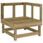 Garden furniture set 7 pieces impregnated pine wood by , Garden sets - Ref: Foro24-3186409, Price: 342,73 €, Discount: %