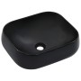 Washbasin 44.5x39.5x14.5 cm black ceramic by vidaXL, Sinks - Ref: Foro24-143906, Price: 71,28 €, Discount: %