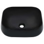 Washbasin 44.5x39.5x14.5 cm black ceramic by vidaXL, Sinks - Ref: Foro24-143906, Price: 71,28 €, Discount: %