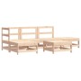 Garden furniture set 6 pieces solid pine wood by , Garden sets - Ref: Foro24-3186312, Price: 292,99 €, Discount: %