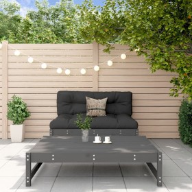 Garden furniture set 2 pieces solid gray pine wood by , Garden sets - Ref: Foro24-3186587, Price: 218,99 €, Discount: %