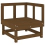 Garden furniture set 7 pieces solid honey brown pine wood by , Garden sets - Ref: Foro24-3186350, Price: 390,99 €, Discount: %