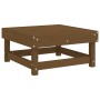 Garden furniture set 7 pieces solid honey brown pine wood by , Garden sets - Ref: Foro24-3186350, Price: 390,99 €, Discount: %