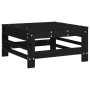 Garden furniture set 7 pieces solid black pine wood by , Garden sets - Ref: Foro24-3186442, Price: 442,99 €, Discount: %