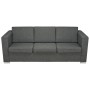 Conjunto de sofás 2 unidades tela gris oscuro de , Sofás - Ref: Foro24-274214, Precio: 765,77 €, Descuento: %