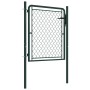 Green steel garden gate 100x100 cm by vidaXL, garden gates - Ref: Foro24-144403, Price: 91,42 €, Discount: %