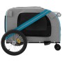 Pet Bicycle Trailer Iron Oxford Cloth Blue Gray by , pet strollers - Ref: Foro24-93904, Price: 105,69 €, Discount: %