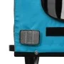 Remolque de bicicleta mascotas hierro tela Oxford azul gris by , pet strollers - Ref: Foro24-93904, Price: 107,11 €, Discount: %