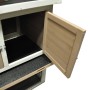 FLAMINGO Floret Urban Hutch brown 165x61.5x91 cm by FLAMINGO, Cages and habitats for small animals - Ref: Foro24-439654, Pric...