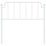 Cabecero de metal blanco 100 cm de , Cabeceros y pies de cama - Ref: Foro24-373965, Precio: 23,34 €, Descuento: %