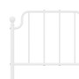 Cabecero de metal blanco 120 cm de , Cabeceros y pies de cama - Ref: Foro24-373967, Precio: 29,99 €, Descuento: %