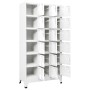 Locker with 18 metal compartments 90x40x180 cm by vidaXL, Lockers and storage cabinets - Ref: Foro24-245966, Price: 405,81 €,...