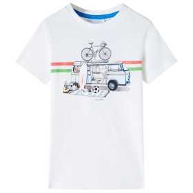 Ecru children's t-shirt 92 by , Kids T-shirts - Ref: Foro24-12034, Price: 8,99 €, Discount: %