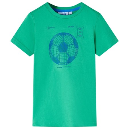 Camiseta infantil verde neón 140 de , Camisetas para niños - Ref: Foro24-11648, Precio: 7,68 €, Descuento: %