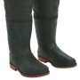 Waders with green boots size 42 by vidaXL, Waders for hunting and fishing - Ref: Foro24-133657, Price: 35,13 €, Discount: %