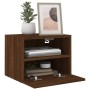 TV wall furniture 2 pcs brown oak wood 40x30x30 cm by , TV Furniture - Ref: Foro24-836853, Price: 52,99 €, Discount: %