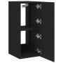 Wall TV cabinets with LED lights 2 pcs black 30.5x35x70 cm by , TV Furniture - Ref: Foro24-837235, Price: 93,25 €, Discount: %