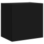 Black engineered wood wall TV cabinet 40.5x30x40 cm by , TV Furniture - Ref: Foro24-836898, Price: 39,30 €, Discount: %