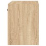 Mueble TV de pared madera ingeniería roble Sonoma 40,5x30x40 cm de , Muebles TV - Ref: Foro24-836900, Precio: 35,99 €, Descue...