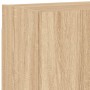 Wall-mounted TV unit made of Sonoma oak engineered wood, measuring 40.5x30x40 cm. by , TV Furniture - Ref: Foro24-836900, Pri...