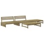 Garden furniture set 4 pieces impregnated pine wood by , Garden sets - Ref: Foro24-3186633, Price: 394,42 €, Discount: %