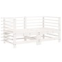 Garden furniture set 7 pieces solid white pine wood by , Garden sets - Ref: Foro24-3186439, Price: 441,77 €, Discount: %