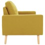 3 seater yellow fabric sofa by , Sofas - Ref: Foro24-288719, Price: 317,99 €, Discount: %