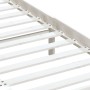 White solid wood double bed frame 135x190 cm by , Beds and slatted bases - Ref: Foro24-3100565, Price: 158,35 €, Discount: %