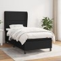 Cama box spring con colchón tela negro 80x200 cm de , Camas y somieres - Ref: Foro24-3127839, Precio: 302,49 €, Descuento: %