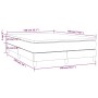 Cama box spring con colchón cuero sintético marrón 140x190 cm de , Camas y somieres - Ref: Foro24-3144258, Precio: 413,99 €, ...