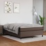 Boxspringbett mit brauner Kunstledermatratze 140x190 cm von , Betten und Lattenroste - Ref: Foro24-3144605, Preis: 441,66 €, ...