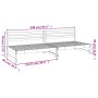 Central garden sofas 2 pcs gray pine wood 120x80 cm by , Modular outdoor sofas - Ref: Foro24-825718, Price: 216,99 €, Discoun...