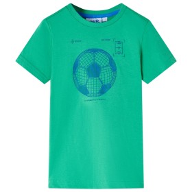 Camiseta infantil verde neón 116 de , Camisetas para niños - Ref: Foro24-11646, Precio: 7,99 €, Descuento: %