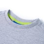 Langärmliges graues Melange-T-Shirt für Kinder 104 von , Kinder-T-Shirts - Ref: Foro24-13260, Preis: 9,81 €, Rabatt: %