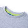 Children's long-sleeved gray melange t-shirt 128 by , Kids T-shirts - Ref: Foro24-13262, Price: 8,99 €, Discount: %