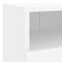 Weißer TV-Wandschrank aus Holzwerkstoff, 40 x 30 x 30 cm von , TV-Möbel - Ref: Foro24-836840, Preis: 30,99 €, Rabatt: %