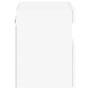 Mueble de TV de pared con luces LED blanco 40x30x40 cm de , Muebles TV - Ref: Foro24-837169, Precio: 42,28 €, Descuento: %